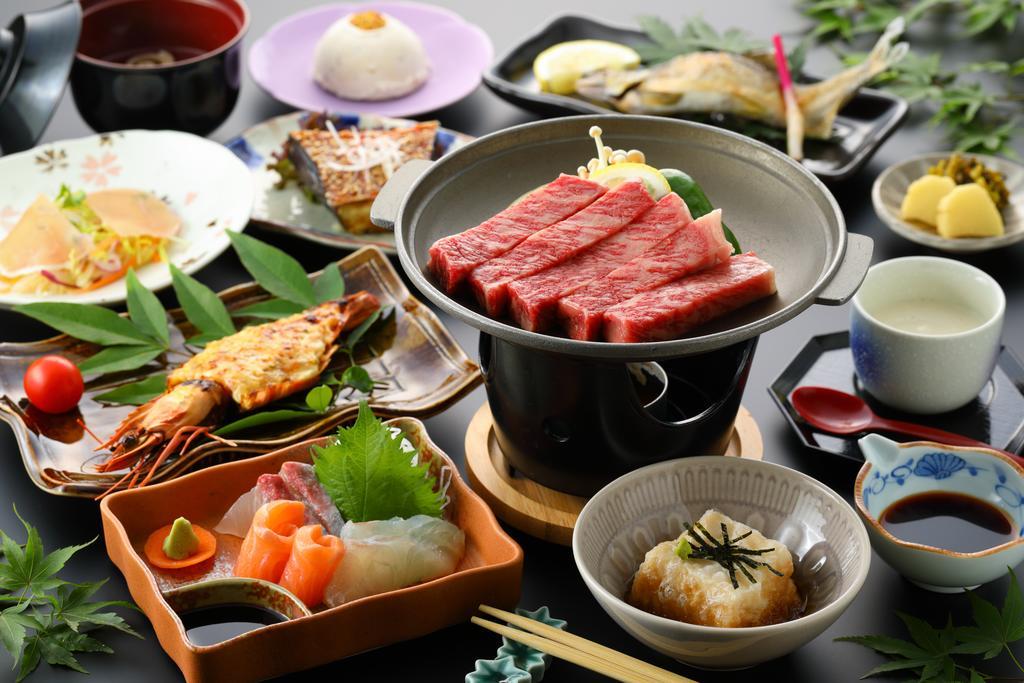 Ryokan Izumoya Юфу Екстериор снимка
